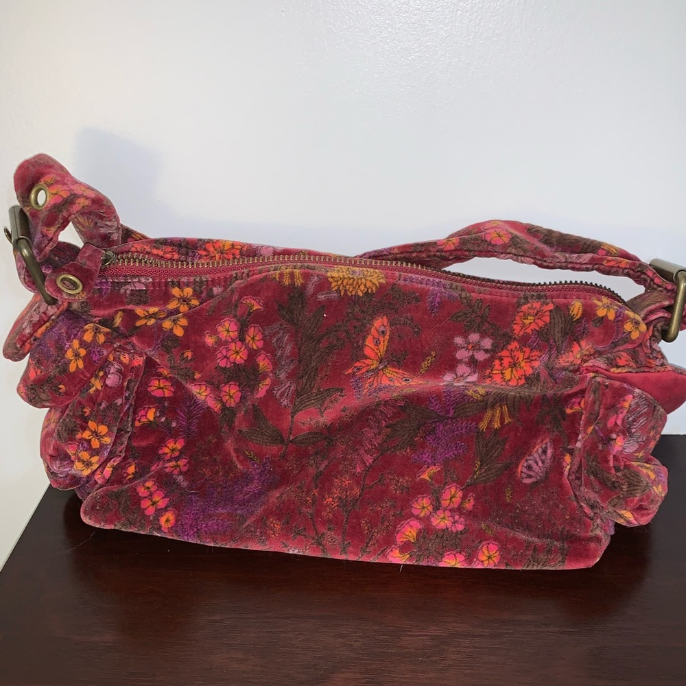 Velvet purse